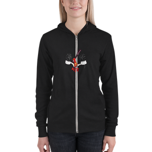 Exclusive iBeing Unisex zip hoodie